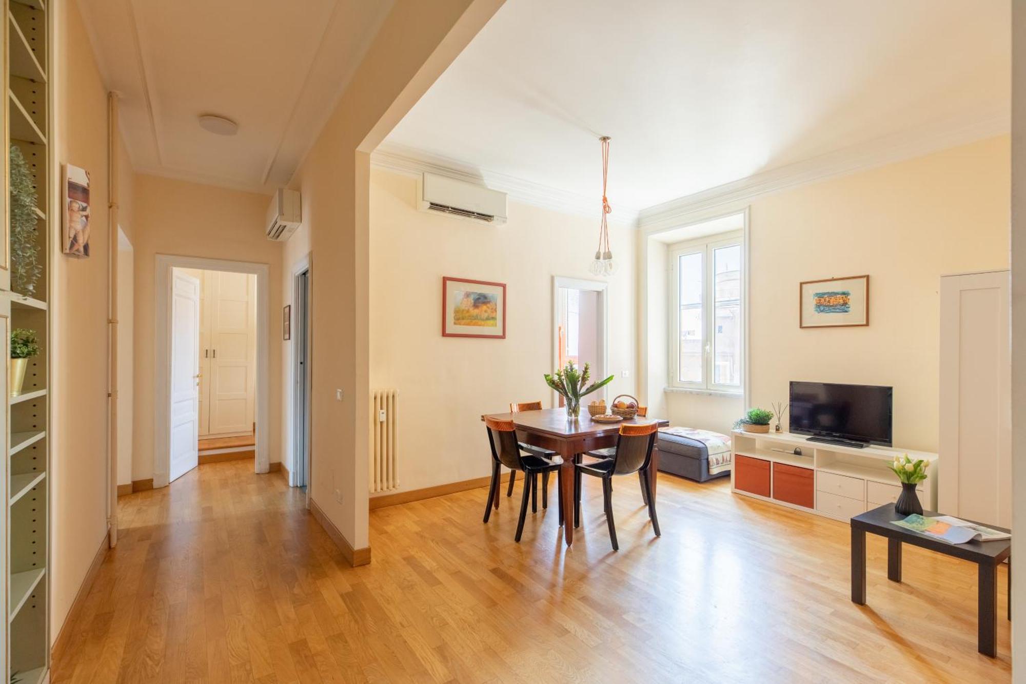 Appartement Iflat Bright & Comfy 2-bedroom Near Vatican Rome